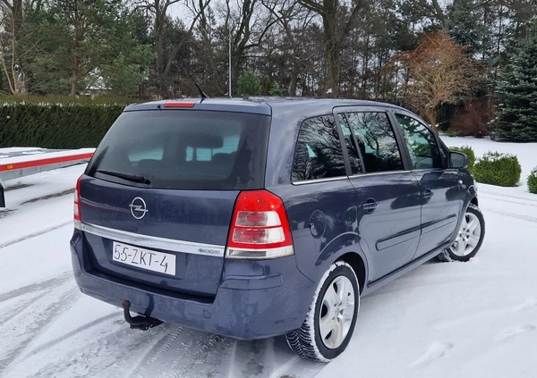 Opel Zafira cena 19777 przebieg: 218000, rok produkcji 2011 z Krynki małe 326